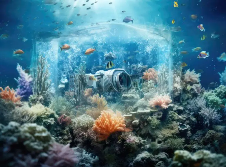 Explore Coral Reefs: Capture Vibrant Marine Life with Underwater Camera